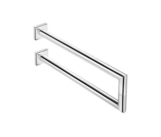 Kubic Double Lateral Towel Bar | Towel rails | Pomd’Or