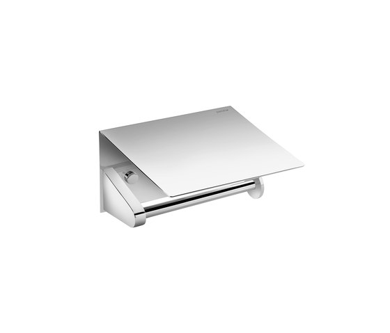 Kubic Class Right Paper Holder With Cover | Portarotolo | Pomd’Or