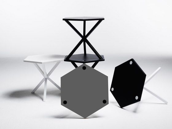 NEB Hexagonal Side Table | Tavolini alti | No Early Birds