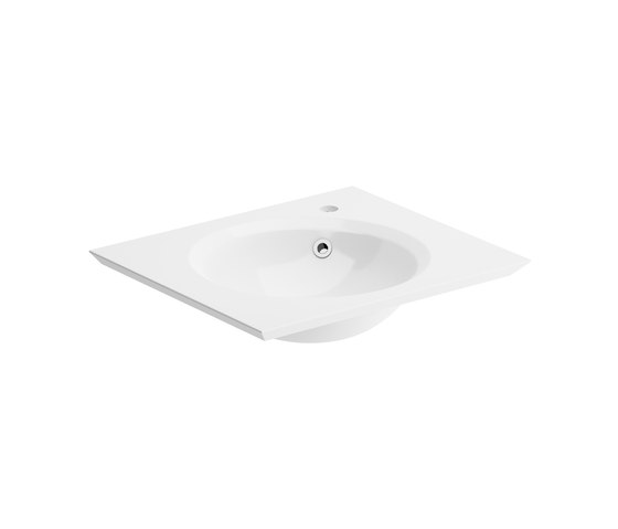 Unique Washbasin For Right Hand Side Tap | Lavabi | Pomd’Or