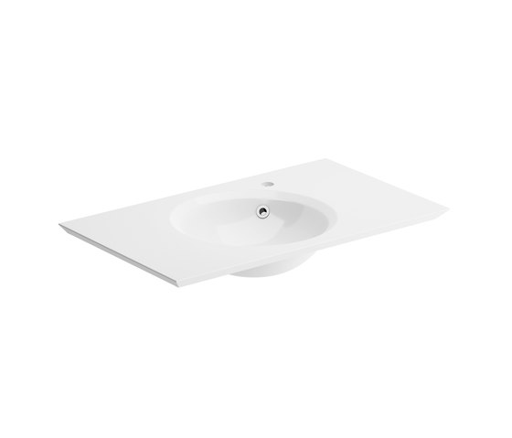 Unique Washbasin For Right Hand Side Tap | Lavabos | Pomd’Or