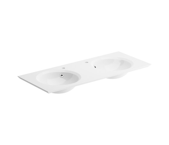 Unique 2 Sinks Washbasins For External Taps | Lavabos | Pomd’Or