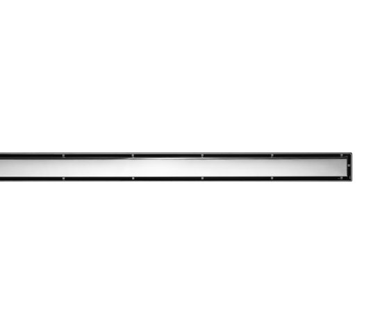 TECEdrainline shower channels stainless steel „steel“ | Linear drains | TECE