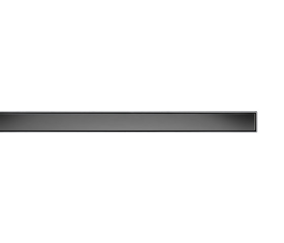 TECEdrainline shower channels glass schwarz | Linear drains | TECE