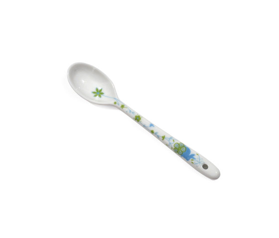 TABLESTORIES MULTICOLOURED egg spoon | Dinnerware | Authentics