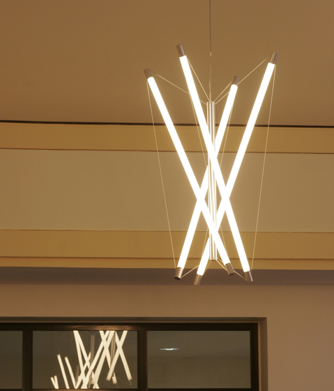 Light Structure T4 chandelier by Archxx | Suspended lights