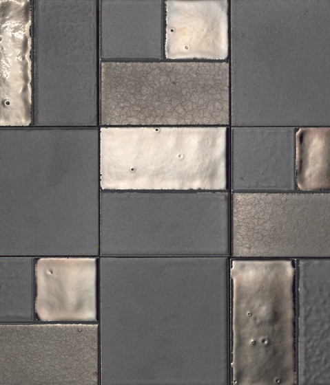 Mosaici d'autore metal platino | Ceramic tiles | Refin