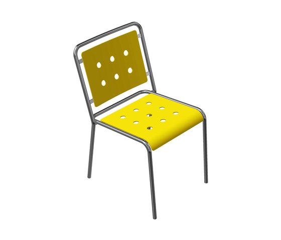 Stella Chair with four-leg base | Chaises | BURRI