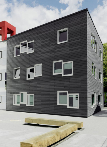 öko skin | Bürogebäude Giessen | Beton Platten | Rieder
