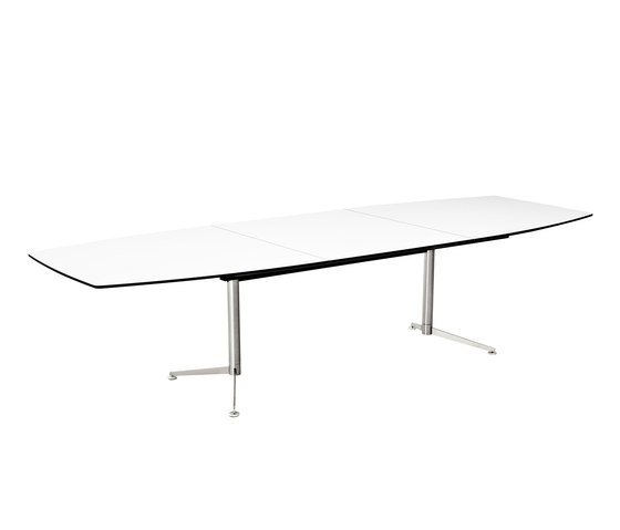 Spinal Table boatshape with extention | Mesas comedor | Paustian