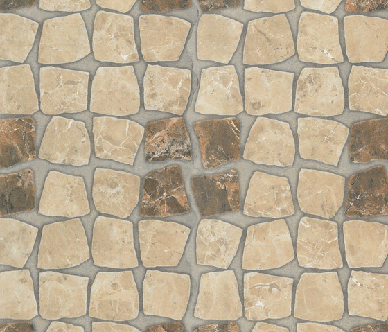 Marmol beige emperador-marron deco 2 | Piastrelle ceramica | Oset