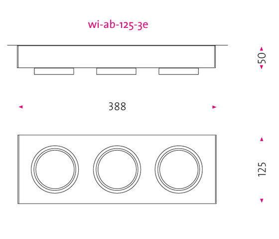wi ab 125 3e weiss | Plafonniers | Mawa Design