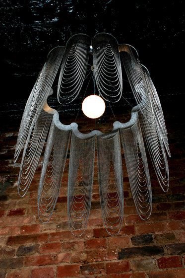Custom Scalloped Looped | Suspended lights | Willowlamp