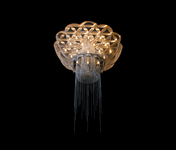 Flower of Life Chandelier Ceiling - 1000 | Ceiling lights | Willowlamp