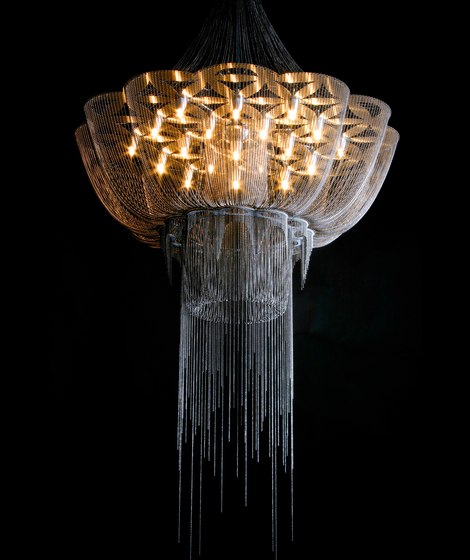 Flower of Life Chandelier Ceiling - 1000 | Lampade plafoniere | Willowlamp