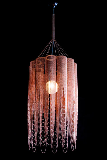 Scalloped Looped 400 Pendant Lamp | Suspended lights | Willowlamp