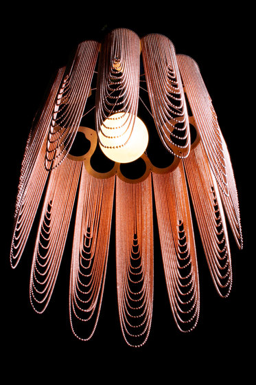 Scalloped Looped 400 Pendant Lamp | Suspensions | Willowlamp
