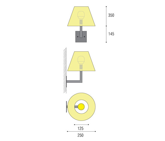Conical Wall | Lampade parete | QC lightfactory