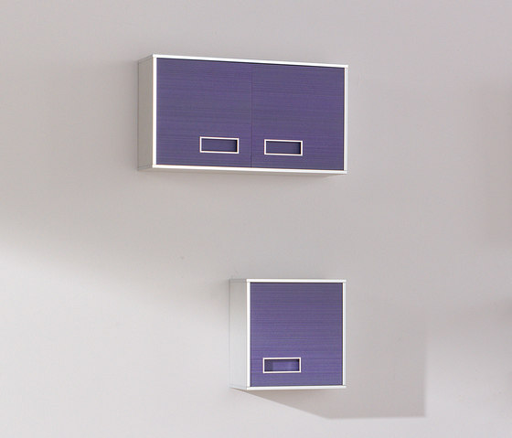 Colors Lines Lilac | Wall cabinets | FIORA