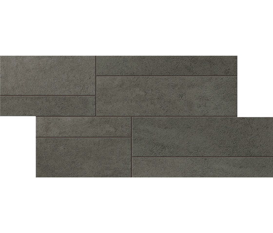 Prints Nebula Gris Oscuro Mosaic | Mineral composite tiles | INALCO