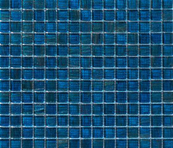 Aurore 20x20 Petrolio | Glass mosaics | Mosaico+