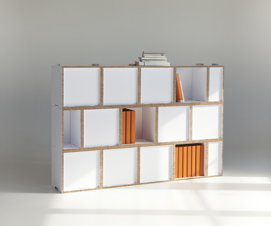 Kasa Cardboard Shelf | Shelving | Showroom Finland Oy