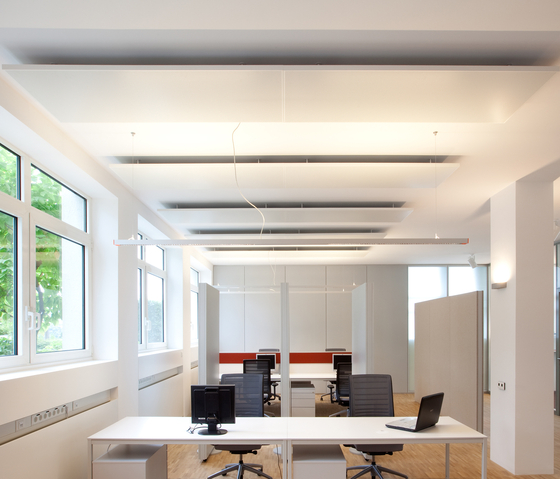 System 7300 Ceiling absorber | Acoustic ceiling systems | Strähle