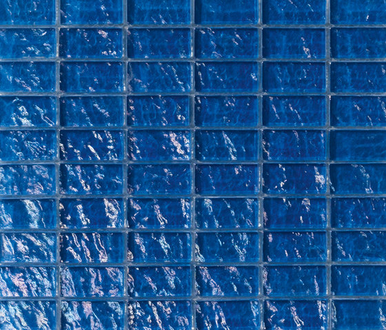 Onde 23x48 Blu R | Glas Mosaike | Mosaico+