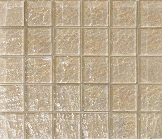 Onde 48x48 Tortora Q | Mosaici vetro | Mosaico+