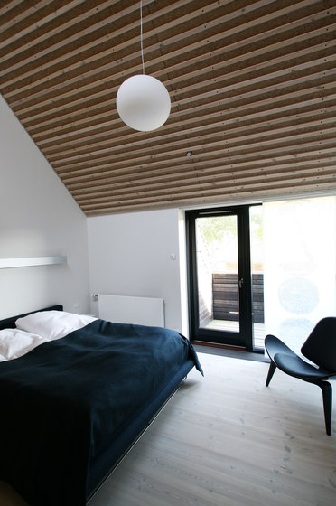 Troldtekt | Applications | Nørre Vosborg | Acoustic ceiling systems | Troldtekt