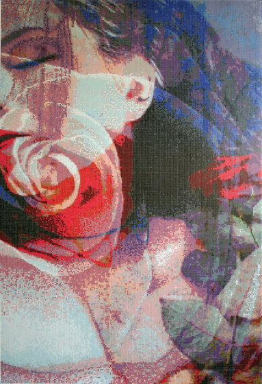 Studio Double Visions Sleeping Rose | Mosaicos de vidrio | Mosaico+