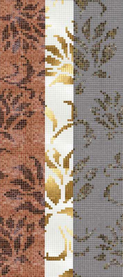 Studio Flowers Garofano Oro | Glass mosaics | Mosaico+
