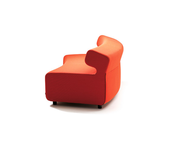 Up 3-Seater curved with backrest | Sofás | Fora Form