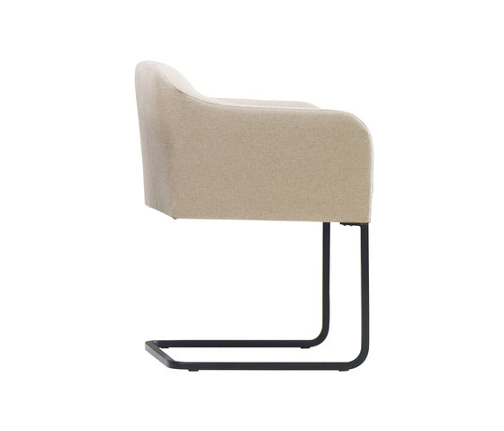 Luca Soft | Carver Chair Cantilevered Base | Chairs | Ligne Roset