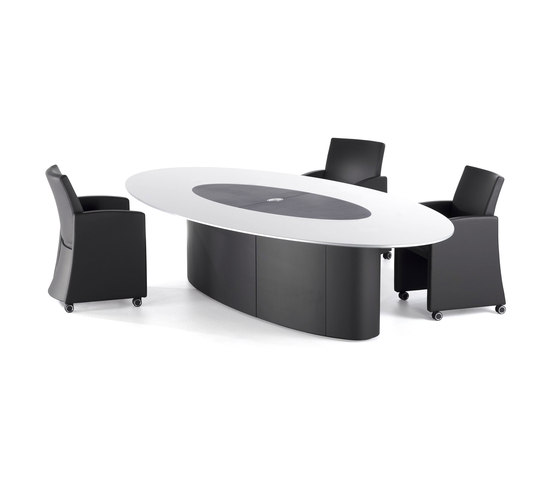 Sitag customized Table de conférence ovale „Spéciale“ | Tables collectivités | Sitag