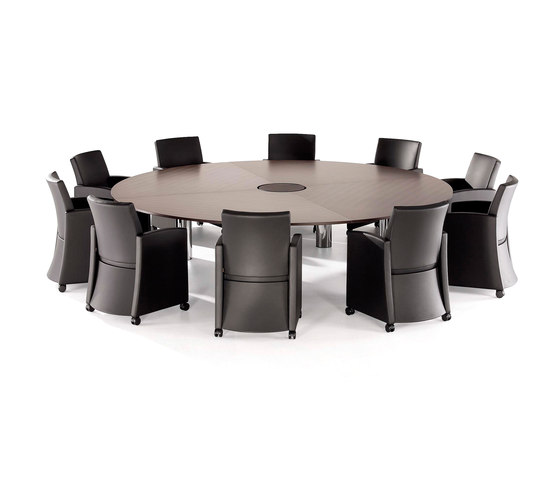 Sitag customized Konferenztisch rund „Spezial“ | Objekttische | Sitag