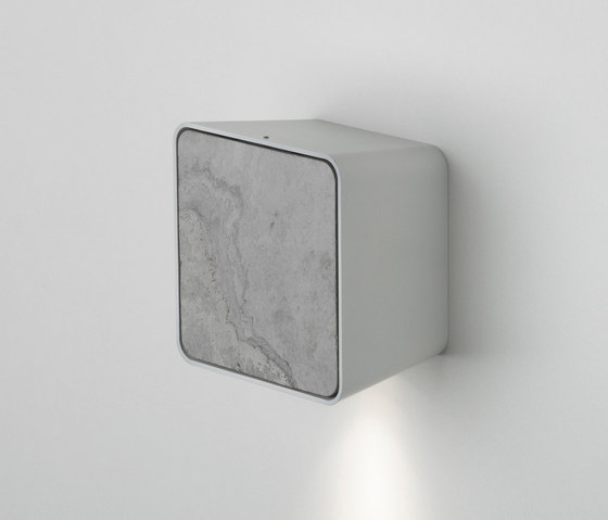 Lab White Stone | Outdoor wall lights | Marset