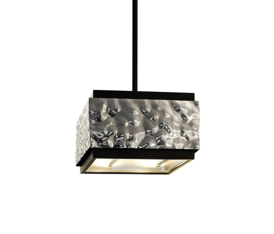 Crushed Cover hanging lamp square | Lampade sospensione | Brand van Egmond