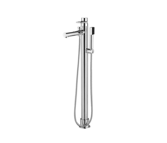 Twinprime | Column bath mixer | Grifería para bañeras | LAUFEN BATHROOMS