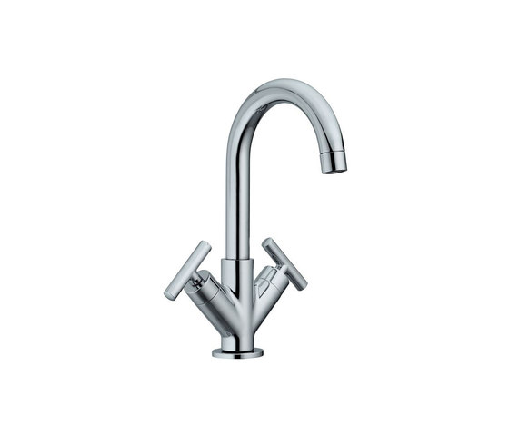 Twinprime | 2 handles basin mixer | Wash basin taps | LAUFEN BATHROOMS