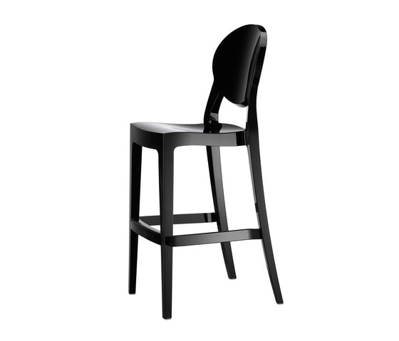 Igloo  nero lucido | Bar stools | SCAB Design
