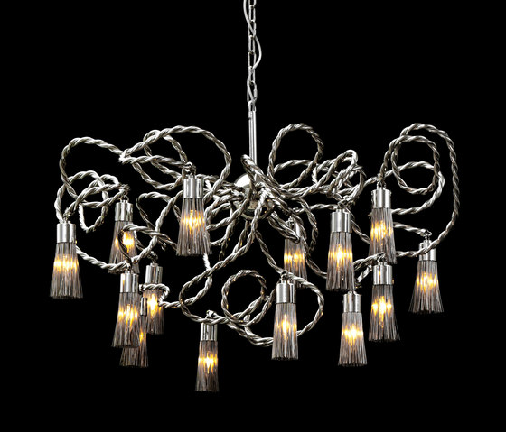 Sultans of Swing chandelier round | Lámparas de araña | Brand van Egmond