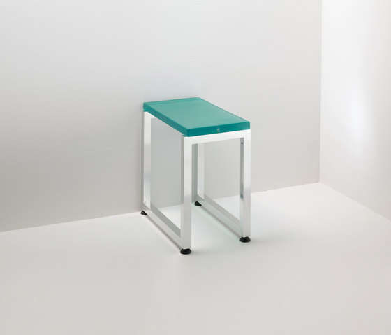 Linea Alu | 1 module bench | Bath stools / benches | EFFE PERFECT WELLNESS