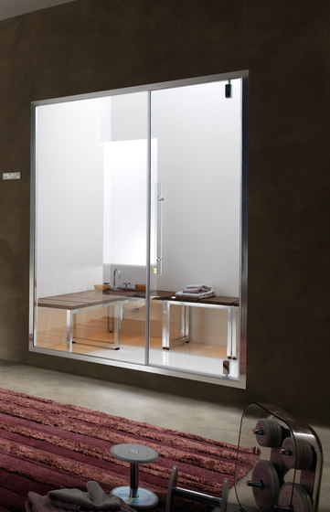 Nuvola Touch with Spaziodue 155 door | Turkish baths | EFFE PERFECT WELLNESS