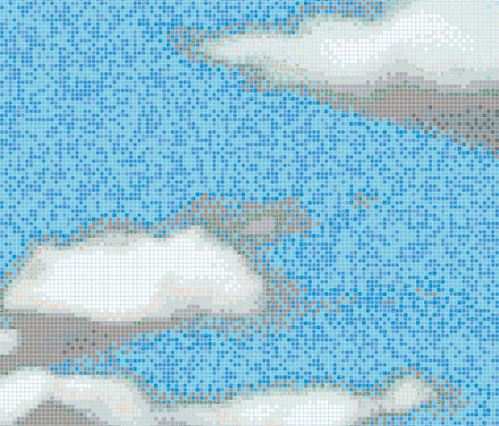 Clouds B | Glass mosaics | Bisazza