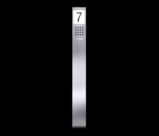 Siedle Steel Illuminated information panel | Numeri civici | Siedle