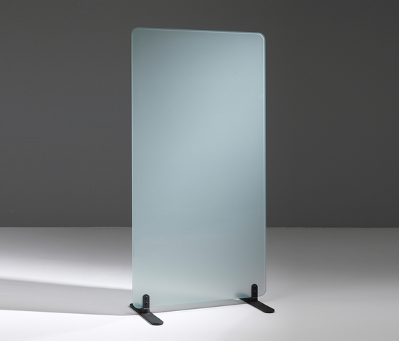 Edge Floor Screen Glass | Pareti mobili | Lintex