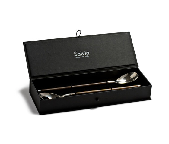 Salvia salad servers shiny | Servierbesteck | Klong