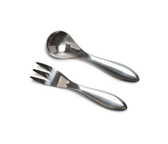 Salvia serving cutlery shiny | Cubertería de servir | Klong