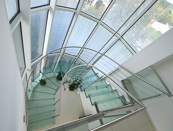 Sevilla Glass Helical | Staircase systems | Siller Treppen